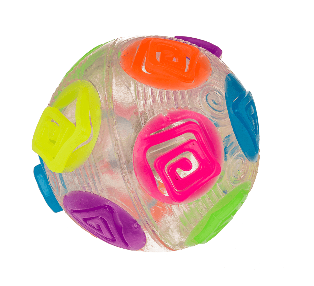 Bola Rainbow com Luzes – Diversão e Estímulo Sensorial em Um Só Produto!