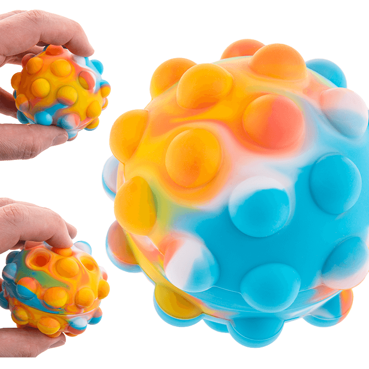 Bola Terapêutica Pop It Sensoryland – Alívio do Estresse e Estímulo Sensorial para Foco e Relaxamento