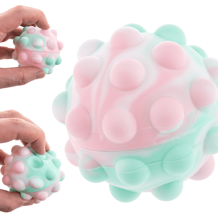 Bola Terapêutica Pop It Sensoryland – Alívio do Estresse e Estímulo Sensorial para Foco e Relaxamento