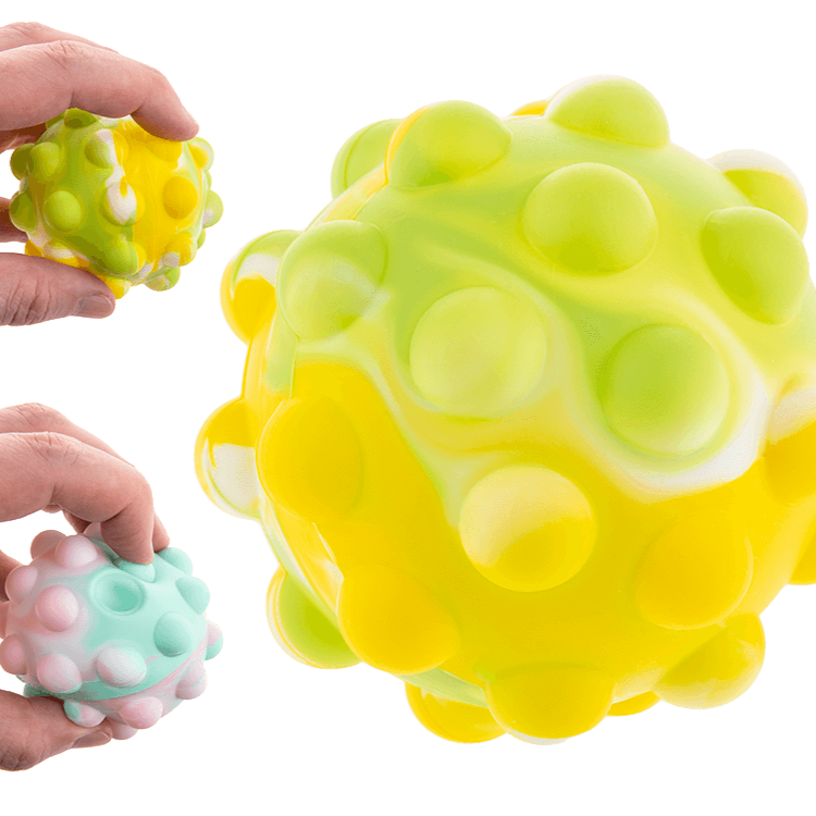 Bola Terapêutica Pop It Sensoryland – Alívio do Estresse e Estímulo Sensorial para Foco e Relaxamento