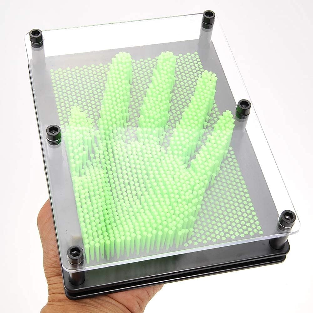Brinquedo Arte em Impressão 3D - Pin Art Escultura Criativa