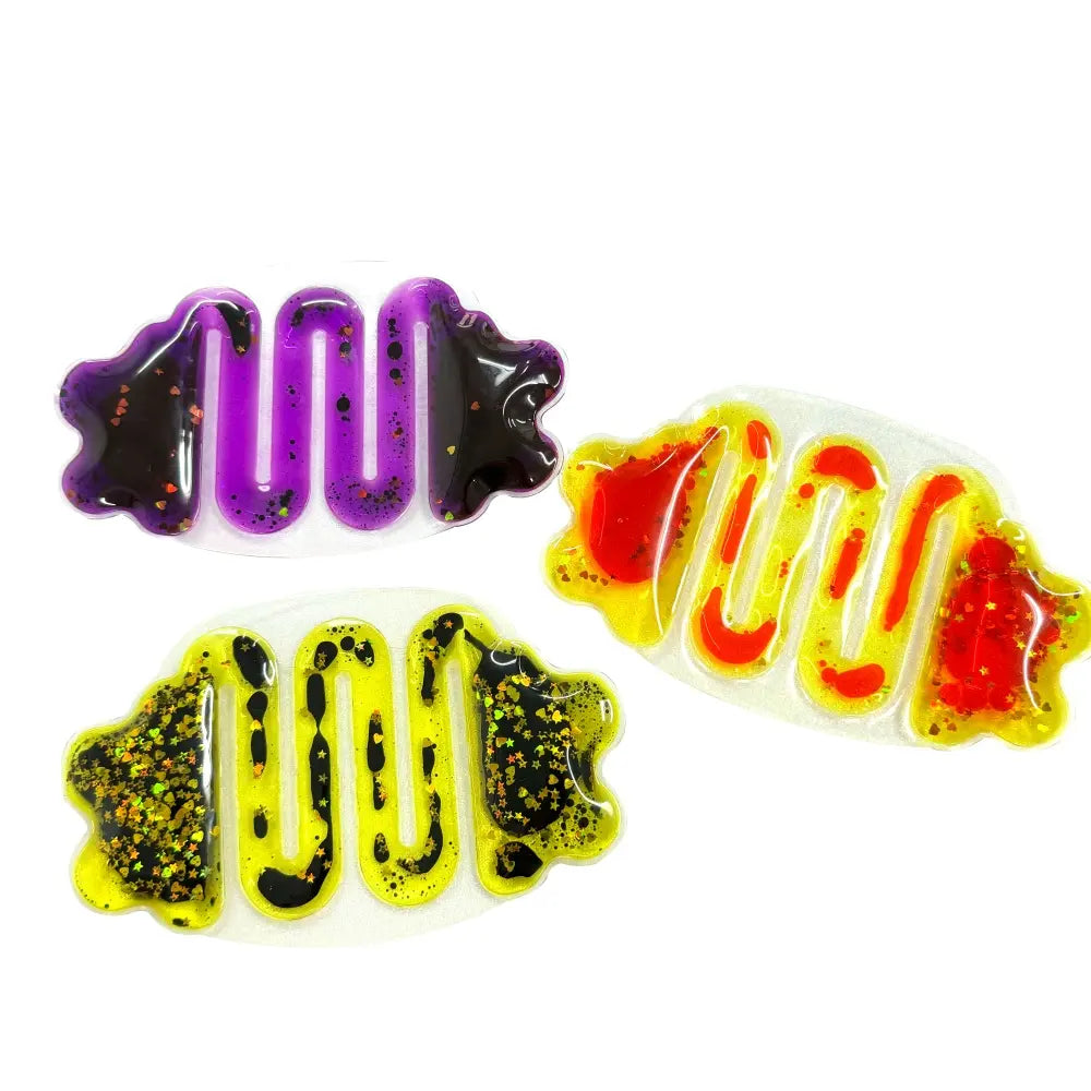 Fidget Squeeze com glitter