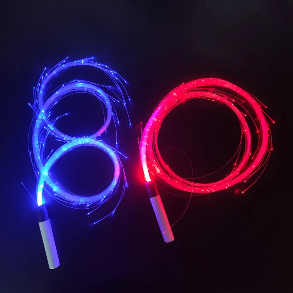 Bastão de Fibras Óticas - Show de Luzes Interativas