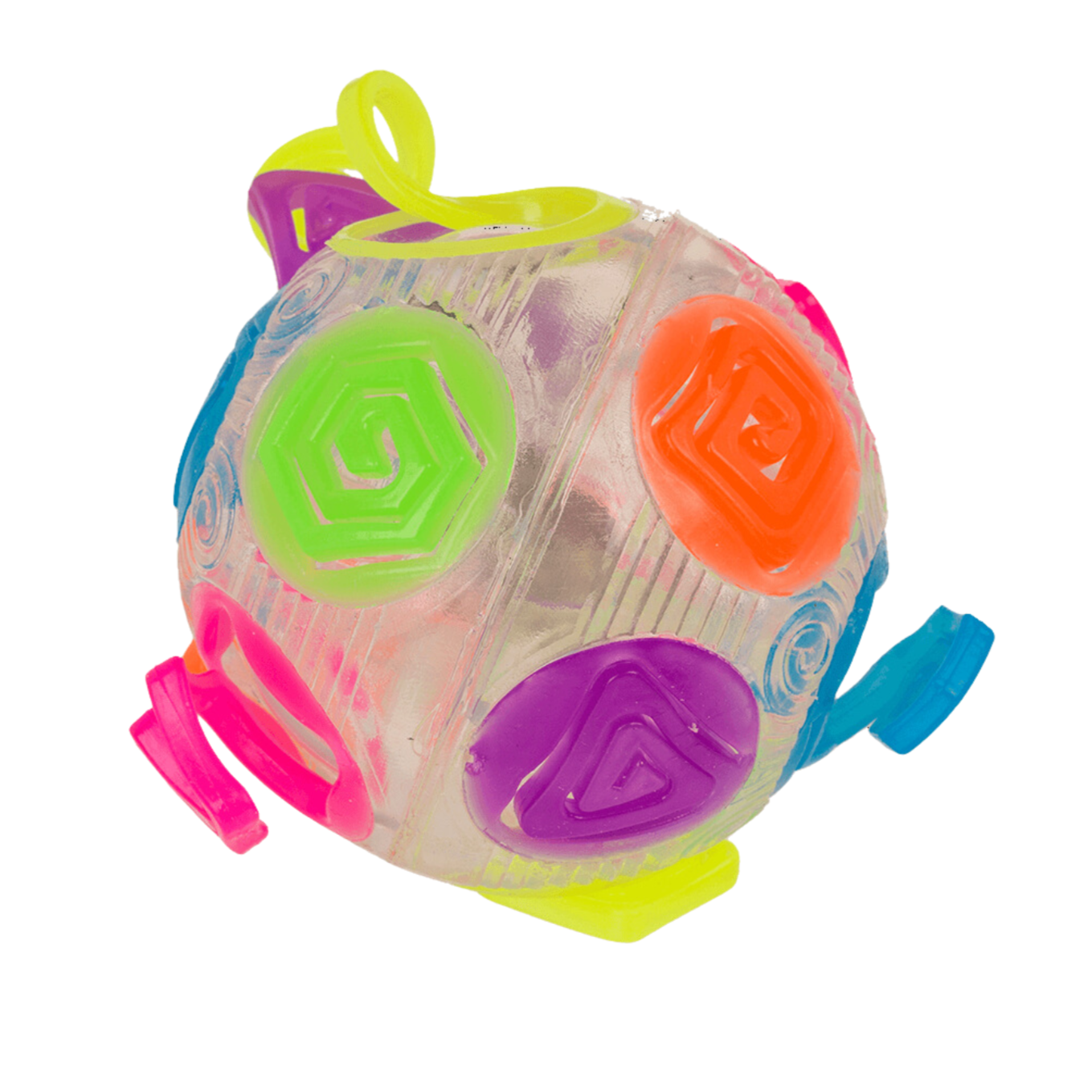 Bola Rainbow com Luzes – Diversão e Estímulo Sensorial em Um Só Produto!