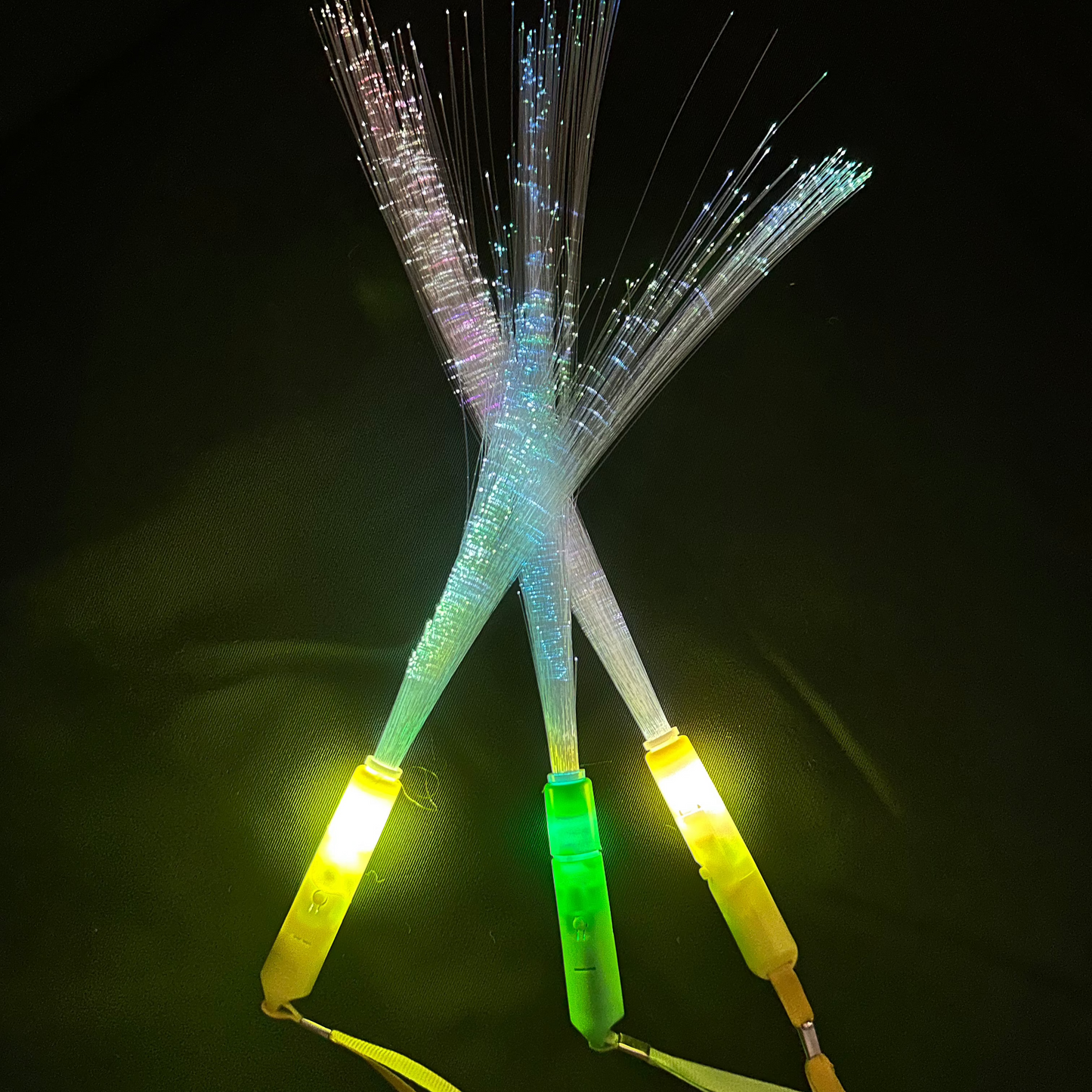 "Stick luminoso Sensoryland com três modos de iluminação colorida"