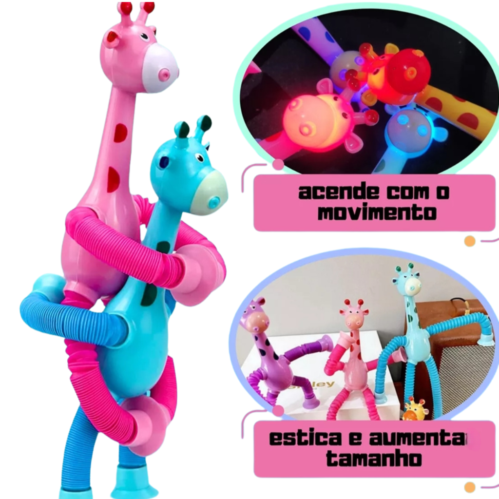  “pop tube interativo para estímulo sensorial”