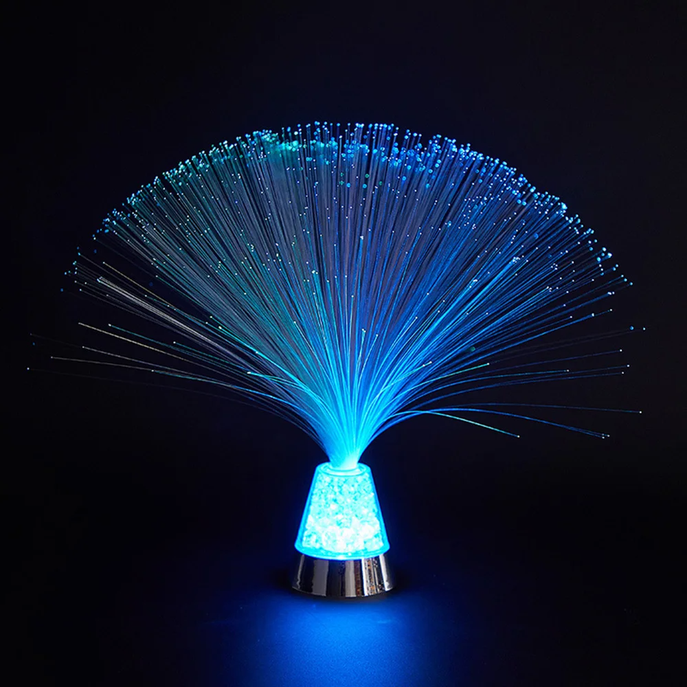 “Lâmpada de Fibras Óticas Sensoryland iluminando ambiente sensorial”